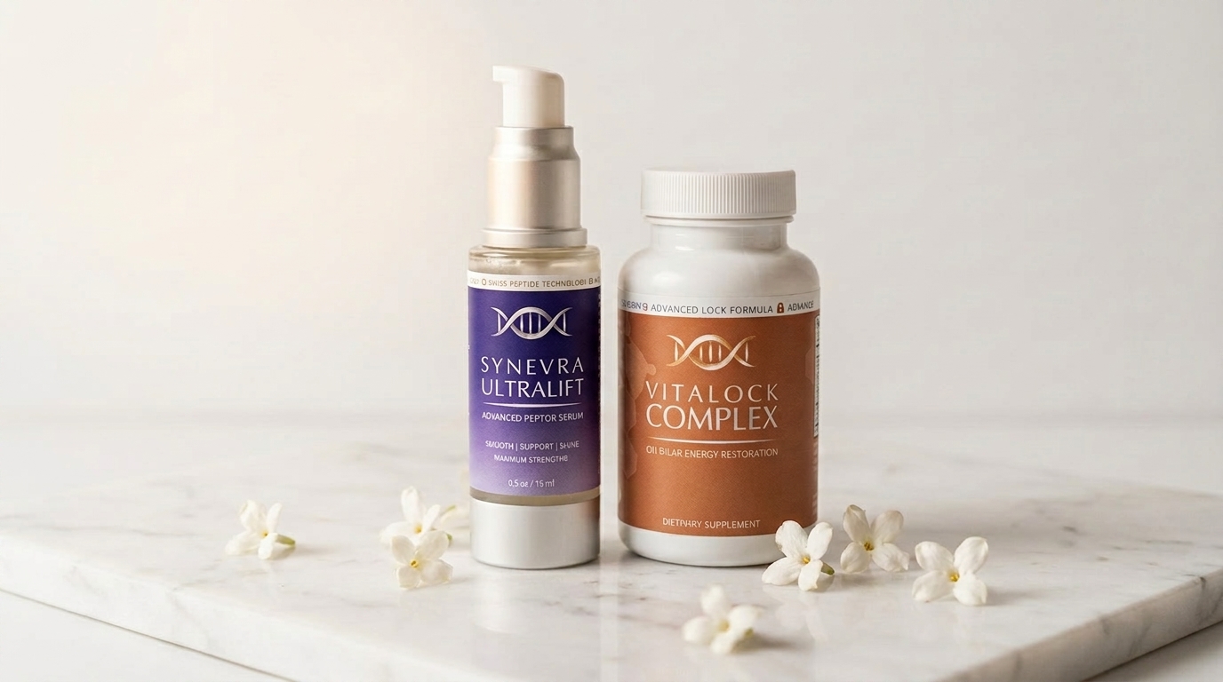 Synevra UltraLift and VitaLock Complex — luxury skincare bundle